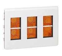 Caja de empotrarLegrand 078873L Mosaic 3x4 modulos color blanco