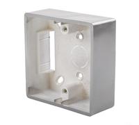 Caja de enchufe de interruptor externo tipo 86 para montaje en pared con material de PVC ignífugo (blanco)