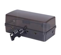 Caja de enchufe exterior - Diseño de carcasa resistente de PP resistente a la intemperie, escudo de pared resistente a la nieve, caja de almacenamiento de cables versátil de seguridad estable |