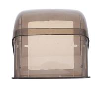Caja de Enchufe Exterior Negra de Plástico, Cubierta | Baño y Cocina, Evita la Entrada de Agua, Resistente Deformación, Diseño Versátil