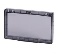 Caja de enchufe impermeable para protección montada en la pared A prueba de polvo, reemplazo de servicio Cubierta en uso Enchufe de plástico Caja impermeable Montado en la pared Enchufe de protección