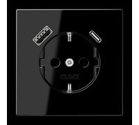 Caja De Enchufes De Pared Jung (interruptor WCD) (Enchufe Europeo) - LS1520-15CASW