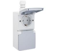 Caja De Enchufes De Pared Niko New Hydro (WCD Switchgear) - 700-37842