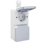 Caja De Enchufes De Pared Niko New Hydro (WCD Switchgear) - 700-37845