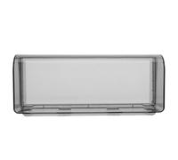 Caja de Enchufes Tipo 86 Adhesiva Negra con Tapa Transparente Triple | Protector para Zonas Húmedas, Ventana Cristalina Visible, Montaje Rápido en Pared, ABS Negro