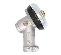 Caja de engranajes de cabeza de engranaje de recortadora, 26/28 mm 7/9T, rosca izquierda, construcción de metal, pieza de repuesto para mantenimiento del césped (26-9)