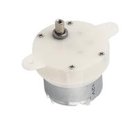 Caja de Engranajes de Motor de Metal Motor de CC Motor de Reducción de Velocidad Micro Motor de Alta Torsión 12 V para Juguetes para Manualidades con Engranaje de Silencio Terminal