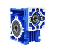 Caja De Engranajes De Tornillo Sin Fin Con Alto Pa Reductor de engranaje helicoidal NMRV075 for servomotor paso a paso Nema 42/52 de 28 mm, relación de salida: 7,5-100:1(Flange 130x130,Ratio 30-1)