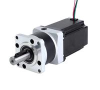 Caja de engranajes helicoidales Relación de caja de engranajes planetarios de precisión for motor paso a paso 57BYGH1001 Eje de salida del motorreductor para impresora 3D robótica