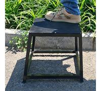 Caja de entrenamiento de piernas, equipo pliométrico para ejercicio en casa, banco de fitness para flexiones, inmersiones, escalones, ejercicios de agilidad