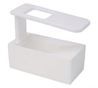 Caja de escáner de tarjetas para tarjetas coleccionables con tamaño estándar de 18,2 x 9 x 18,2 cm, soporte para digitalizador de tarjetas ABS, color blanco, compatible con la aplicación ManaBox