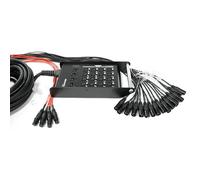 Caja de escena 16 entradas 8 salidas XLR 30 m