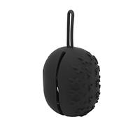 Caja de Esponja de Maquillaje Silicona Transpirable | Soporte Licuadora Maquillaje Portátil para Hogar y Viaje | Caso Viaje Esponja Confusión Negro Suave (BLACK)