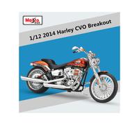 (Caja de espuma desmontable) Maisto 1:12 Harley Davidson 2021 CVO Tri Glide Alloy Classic Motorcycle