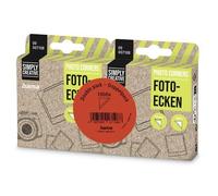Caja De Esquinas De Foto Transparentes HAMA 1000 Autoadhesivas 2X Caja 500 7108