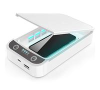 Caja de esterilizador UV, desinfectante de teléfono UV inalámbrico carga teléfono aromaterapia difusor UV desinfección caja esterilizador hogar caja para teléfono, Android, relojes