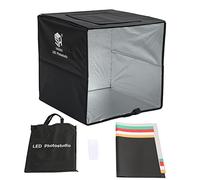 Caja DE Estudio FOTOGRÁFICO Mini Caja DE LUZ con Enchufe USB Plegable PORTÁTIL para Toma DE Mesa