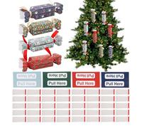 Caja De Extracción De Dinero Navideña: Soporte De Papel Divertido, Cajón De Premios Alegre, Estuche Del Tesoro Festivo Novedoso | Encantador Accesorio De Regalo Interactivo Que Brinda Felicidad Y Dive