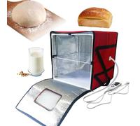 Caja de fermentación de masa madre con control de temperatura y temporizador, prueba de masa eléctrica para hacer pan, pizza, yogur, kéfir y queso, diseño plegable