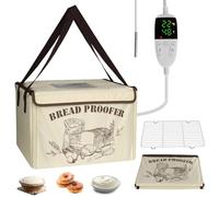 Caja de fermentación para pan con masa fermentadora, plegable con tres superficies calefacción, control temperatura de 10 - 45 °C, temporizador 48 horas, armario de fermentación con sensor