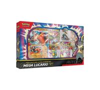 Caja De Figura Premium Mega Lucario EX De Pokémon TCG - Edición Francesa