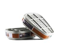Caja de filtro 6001CN, 2 cartuchos respiratorios de vapor de pintura antiorgánica para cartucho protector 6200