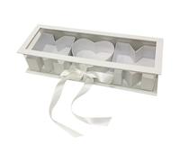 Caja de Flores con Letras para Mamá - Caja de Flores Vacía para el Día de la Madre | Caja de Embalaje Rellenable en Forma de Carta del Día de la Madre para Arreglos Florales, Caja de Embalaje para Fie