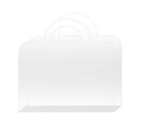Caja de flores de PET transparente para ramo de flores, bolsa de regalo de fiesta, bolsa de paquete de rosas