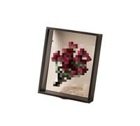 Caja de Flores for exhibición Ramo, Caja Sombra Transparente Profunda con Imagen 3D for Manualidades, Marcos Recuerdos, Mesa Madera Memoria(Color 4,10.2x15.2x10cm)