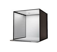 Caja de fotos con luces, Caja fotográfica de producto - Fondo fotográfico profesional con colores regulables | para sesiones fotográficas 44x44 cm para joyas, tru