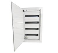 Caja de fusibles Caja de distribución Distribuidor empotrado Metal 72 módulos...