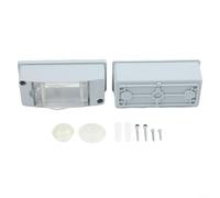 Caja de fusibles de 2 vías IP65 impermeable para mini unidad de consumo 40 A con RCD MCB para combo, placa de distribución eléctrica al aire libre ignífuga para poderes de garaje (2 vías)