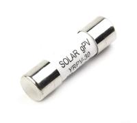 Caja de fusibles de 30 A, paquete de 3 fusibles de 1000 V CC, 10 x 38 mm, garantiza la protección del circuito para aplicaciones de utensilios de cocina y ducha (30 A)