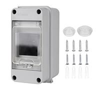 Caja de fusibles empotrada: caja de distribución, caja de fusibles, 3 módulos, IP65, para espacios húmedos, distribuidor pequeño, 1 fila