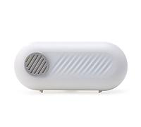 Caja de Gafas de Sol Para Coche, Estuche Para Gafas de Coche, Soporte Para Vidrio de Coche, Con Caja de Aromaterapia, Organizador de Caja de Almacenamiento de Estuche Para Gafas, Autopartes(Blanco)
