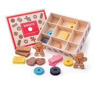 Caja de galletas de madera