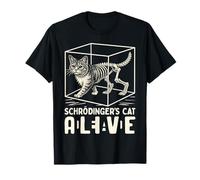 Caja de Gato Vivo y Muerto de Schrödinger Camiseta