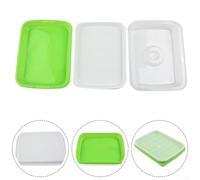 Caja de germinación de bandeja de germinación con gran capacidad y diseño sin tierra, sistema de 2 capas para cultivar microverduras, hierba y varios como soja y trigo sarraceno