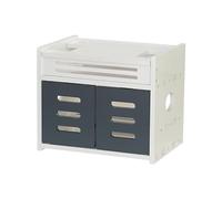 Caja de gestión de cables Caja de almacenamiento enrutador madera maciza, estante wifi, enchufe for gatos, decodificador sala estar, caja cubierta