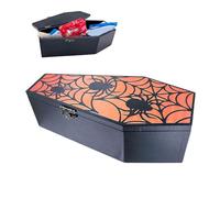 Caja De Golosinas Halloween | Bandeja De Chuches Ataúd Halloween,Contenedor Alimentos Decoración Hogar para Joyas Snacks Chocolates Pastel Palomitas - Tartas Chocolates Palomitas Tés Fiestas