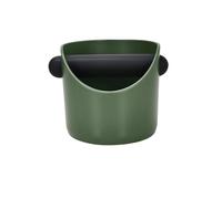 Caja de golpe de café, contenedor de café molido, contenedor de basura antideslizante for café expreso, Compatible con productos Breville Barista, accesorios for cafetería y Bar(Green)