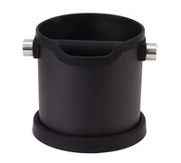 Caja de golpe de café de silicona de acero inoxidable, contenedor de posos semiautomático, contenedor de basura para amantes del café, cocina