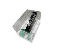 Caja de hábitat grande transparente para grillos fácil de limpiar, base desmontable y tapa extraíble para uso doméstico