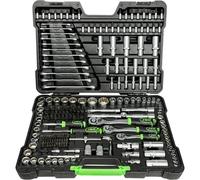 Caja de herramientas 216 piezas vasos 12 caras JBM 54250 JBM