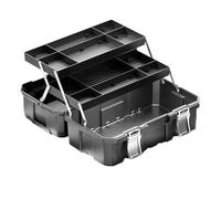 Caja de Herramientas Caja de Herramientas de Grado Industrial, Juego de Herramientas Multifuncional for el hogar, Caja de Herramientas for Electricista, Organizador Plegable Multicapa.(19 Inch)