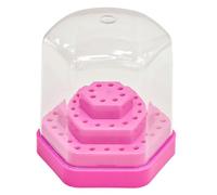 Caja de herramientas con 48 posiciones, higiénica, lisa, fácil de limpiar, almacenamiento de ABS para estudios tipo taladro vitrina