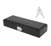 Caja De Herramientas De 30 Pulgadas Para Caja De Camioneta, Resistente, De Aluminio Con Placa De Diamante y Cerradura, Organizador Seguro Para Camionetas, Remolques, Vehículos Recreativos y Furgonetas