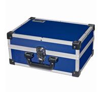 Caja De Herramientas De Aluminio Azul 330x230x150mm Herramientas Nuevas
