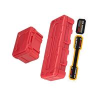 Caja de herramientas de gran tamaño para coche con caja de herramientas para vehículos de aventura al aire libre, accesorios de aventura al aire libre para modelos SCX10