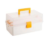 Caja de Herramientas de Mantenimiento de Electricista con 2 Compartimentos, Organizador de Hardware con múltiples Compartimentos, Caja de, Caja de Almacenamiento con 2 Compartimentos y múltiples